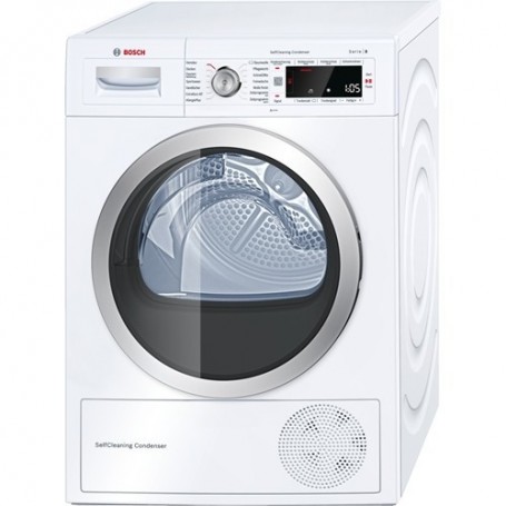 Bosch Serie 8 WTW875W0 asciugatrice Libera installazione Caricamento frontale 8 kg A+++ Bianco (WTW875W0)