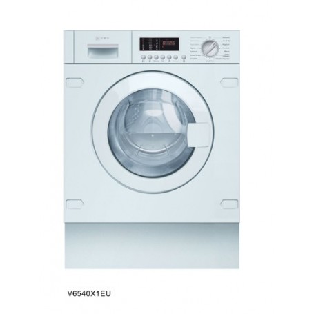 Neff V6540X2 lavasciuga Da incasso Caricamento frontale Bianco E (V6540X2)