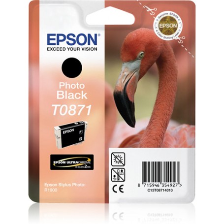 Epson Flamingo Cartuccia Nero foto (C13T08714020)