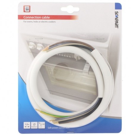 SCANPART 1191015525 accessorio e componente per forno Bianco (4012074152802)