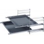 Bosch HEZ438201 accessorio e componente per forno Alluminio Guida per forno (HEZ438201)