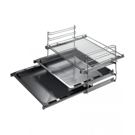 Siemens HZ438301 accessorio e componente per forno Acciaio inossidabile Guida per forno (HZ438301)