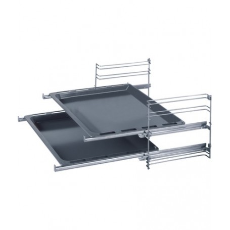 Siemens HZ438201 accessorio e componente per forno Acciaio inossidabile Guida per forno (HZ438201)