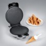 Severin HA 2082 1 waffle 850 W Argento (HA2082)