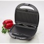 Clatronic ST/WA 3670 tostiera 800 W Nero, Acciaio inossidabile (ST/WA 3670)