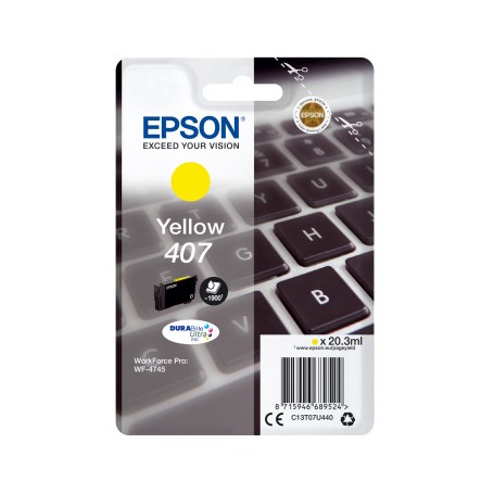 Epson WF-4745 cartuccia d'inchiostro 1 pz Originale Giallo (C13T07U440)