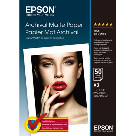 Epson Carta "matte" da archivio fotografico (C13S041344)