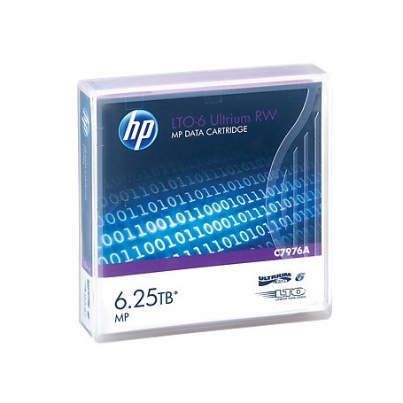 Hewlett Packard Enterprise LTO-6 Ultrium RW 6250 GB 1,27 cm (C7976A)