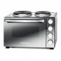 Rommelsbacher KM 3300 cucina Fornetto da appoggio Piastra sigillata Nero, Argento (KM 3300)