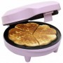 Bestron ASW217 piastra per waffle 6 waffle 700 W Rosa (ASW217)