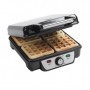 Bestron ASW281 piastra per waffle 4 waffle 1100 W Nero, Acciaio inossidabile (ASW281)