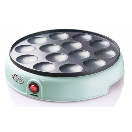 Bestron APFM700SDM crepiera 14 crepe 800 W Nero, Verde (APFM700SDM)