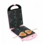 Bestron DSW271P piastra per waffle 4 waffle 780 W Nero, Rosa (DSW271P)