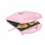 Bestron DSW271P piastra per waffle 4 waffle 780 W Nero, Rosa (DSW271P)