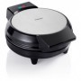 Bestron AWM700S piastra per waffle 5 waffle 700 W Nero, Argento (AWM700S)
