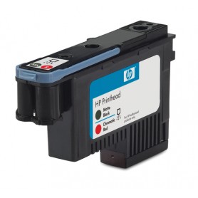 HP Testina di stampa nero opaco e rosso cromatico DesignJet 73 (CD949A)
