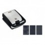 Tefal Snack Collection SW 852 D tostiera 700 W Nero, Acciaio inossidabile (SW852D)