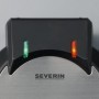 Severin WA 2103 piastra per waffle 4 waffle 1200 W Nero, Argento (WA 2103)