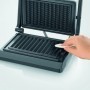 Severin WA 2114 piastra per waffle 12 waffle 800 W Nero, Acciaio inossidabile (WA 2114)
