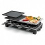 Rommelsbacher RCS 1350 griglia per raclette 8 persona(e) 1350 W Nero, Acciaio inossidabile (RCS 1350)