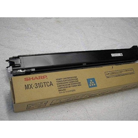Sharp MX-31GTCA cartuccia toner 1 pz Originale Ciano (MX31GTCA)
