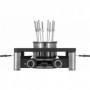 WMF Lumero 61.3020.1009 griglia per raclette 8 persona(e) 1960 W Nero, Acciaio inossidabile (61.3020.1009)