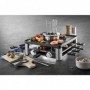 WMF Lumero 61.3020.1009 griglia per raclette 8 persona(e) 1960 W Nero, Acciaio inossidabile (61.3020.1009)