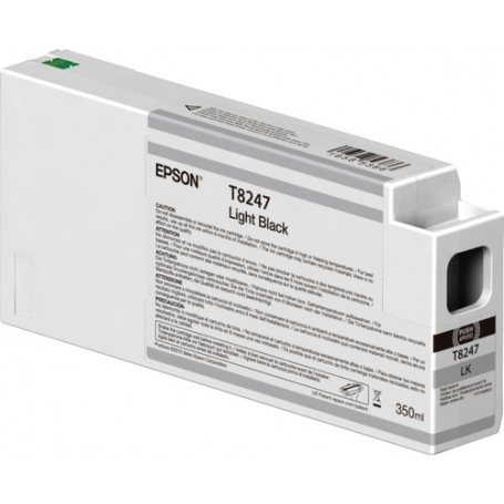 Epson Singlepack Light Black T824700 UltraChrome HDX/HD 350ml (C13T824700)