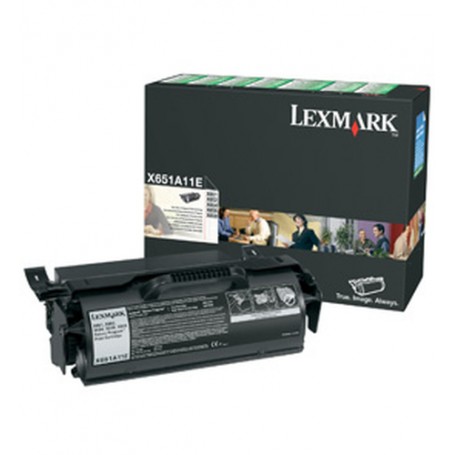 Lexmark X651A11E cartuccia toner 1 pz Originale Nero (X651A11E)