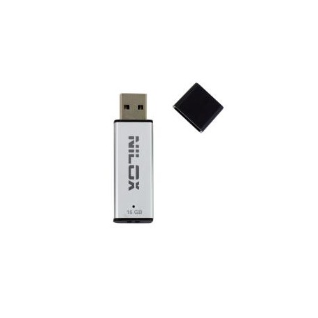Nilox 16GB USB3.0 unità flash USB USB tipo A 3.2 Gen 1 (3.1 Gen 1) Argento (U3NIL16BL002)