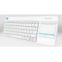 Logitech K400 Plus tastiera RF Wireless QWERTY Italiano Bianco (920-007136)