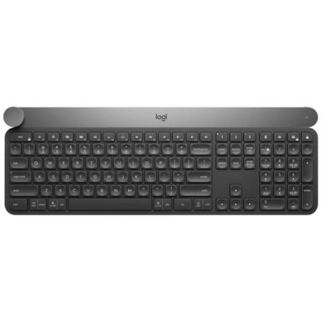 Logitech Craft tastiera RF senza fili + Bluetooth QWERTY Italiano Nero, Grigio (920-008500)