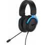 ASUS TUF Gaming H3 Cuffia Padiglione auricolare Connettore 3.5 mm Nero, Blu (90YH029B-B1UA00)