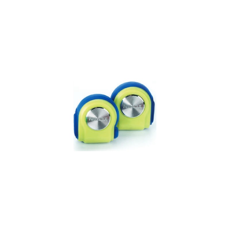 Nilox 10NXAU15ST003 cuffia e auricolare Aggancio Bluetooth Blu, Giallo  (10NXAU15ST003)