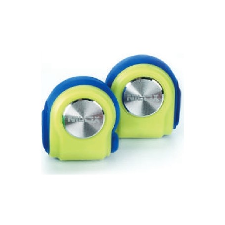 Nilox 10NXAU15ST003 cuffia e auricolare Aggancio Bluetooth Blu, Giallo (10NXAU15ST003)
