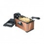 Bestron AF370CO friggitrice Singolo 3,5 L Indipendente 2000 W Nero, Rame (AF370CO)