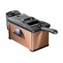 Bestron AF370CO friggitrice Singolo 3,5 L Indipendente 2000 W Nero, Rame (AF370CO)