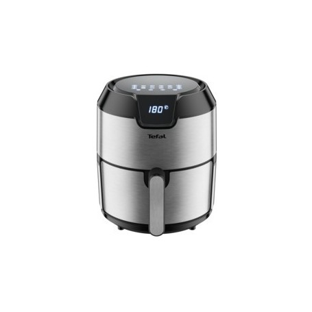 Tefal Easy Fry EY401D friggitrice Singolo 4,2 L Indipendente 1500 W Friggitrice ad aria calda Nero, Acciaio inossidabil (EY401D)