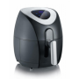 Severin FR 2430 friggitrice Singolo 3,2 L Indipendente 1500 W Friggitrice ad aria calda Nero, Acciaio inossidabile (FR 2430)