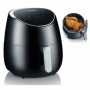 Severin FR 2445 friggitrice Singolo 5 L Indipendente 2000 W Friggitrice ad aria calda Nero, Metallico, Argento (FR 2445)