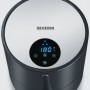Severin FR 2455 Singolo 1,8 L Indipendente 900 W Friggitrice a basso contenuto di grassi Nero, Argento (245500)