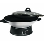 Tefal Wok Nero, Argento 1200 W (WO3000.10)