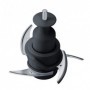 Steba MG 500 tritaverdure elettrico 0,5 L 500 W Nero, Acciaio inossidabile (MG 500 SCHWARZ)