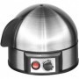 Clatronic EK 3321 Pentolino per uova 7 uovo/uova 400 W Nero, Acciaio inossidabile (263118)
