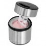 ProfiCook 501140 macchina per gelato 1,8 L 12 W Nero, Acciaio inossidabile (501140)
