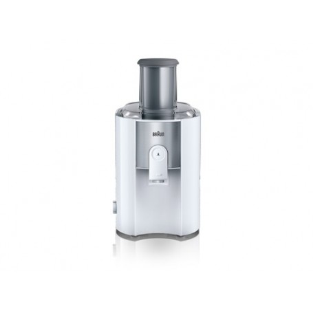 Braun J 500 WH spremiagrumi Estrattore di succo 900 W Acciaio inossidabile, Bianco (J  500 WH)