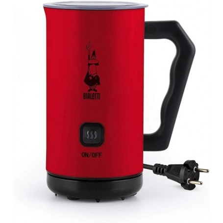 Bialetti MKF02 Schiumatore per latte automatico Rosso (0004431)