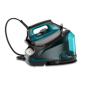 Rowenta DG7623 2200 W 1,1 L Piastra Microsteam 400 Nero, Blu (DG 7623)