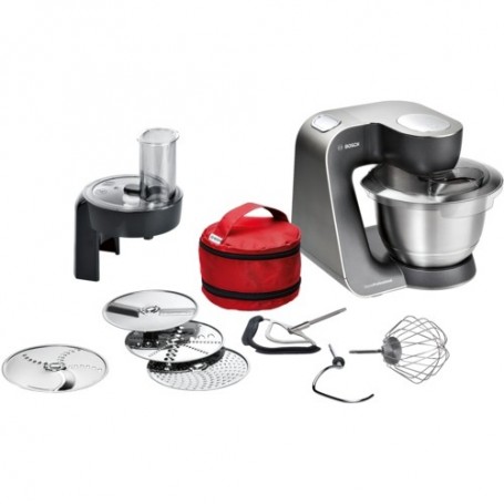 Bosch MUM59N26DE robot da cucina 1000 W 3,9 L Acciaio inossidabile (MUM59N26DE)