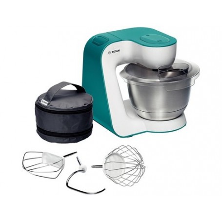 Bosch MUM54D00 robot da cucina 900 W 3,9 L Acciaio inossidabile, Bianco (MUM54D00)